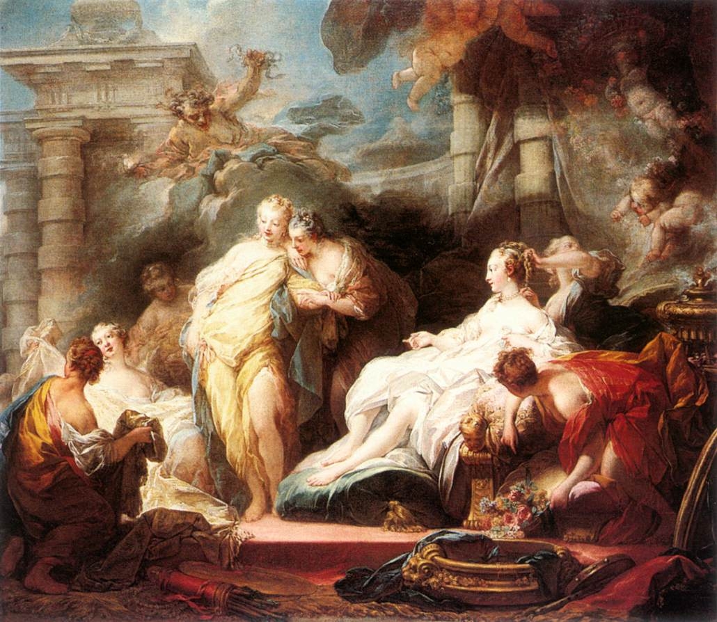Fragonard, Jean-Honore (1732-1806), Jean-Honore - Psyche showing her Sisters her Gifts from Cupid.JPG